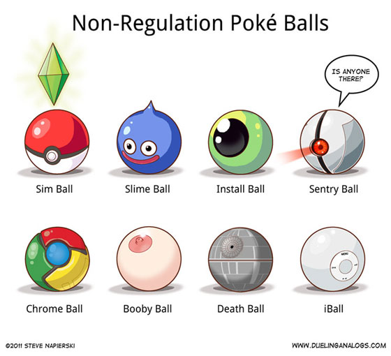 Pokebolas no oficiales